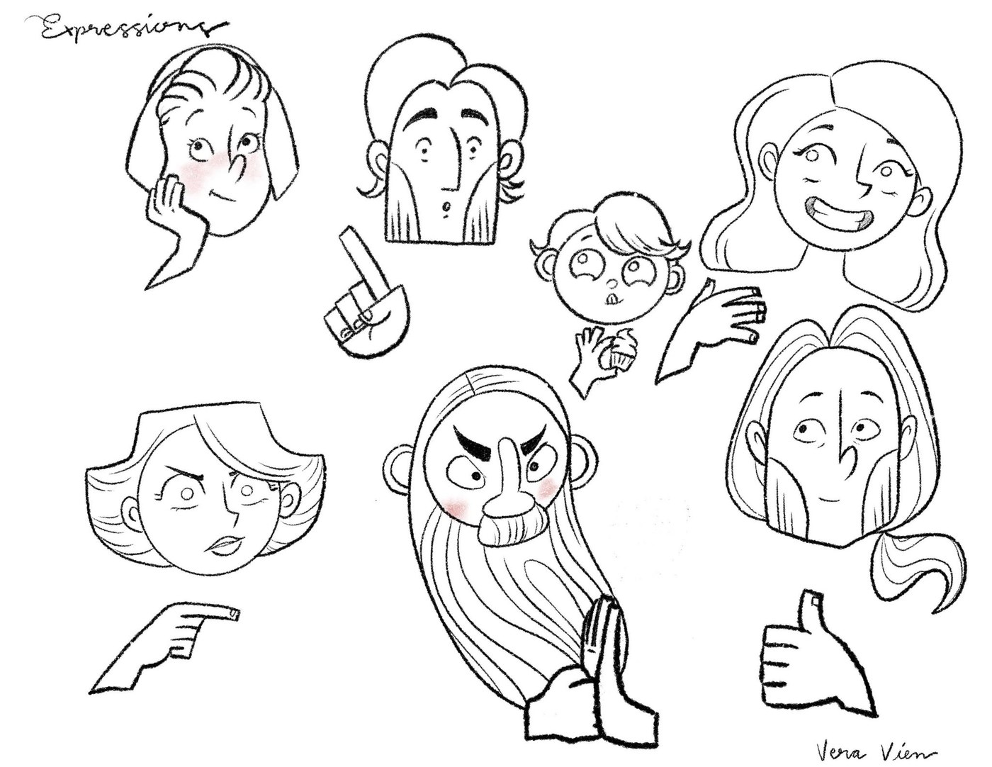 Expression sheet